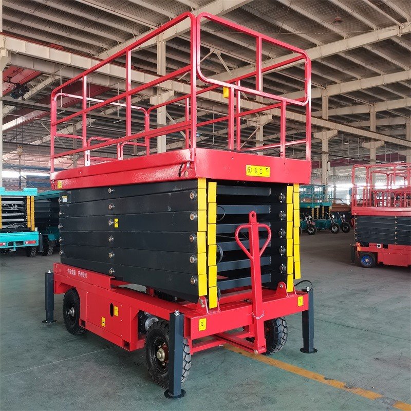 Towable Scissor Lift With Extendable Platform best